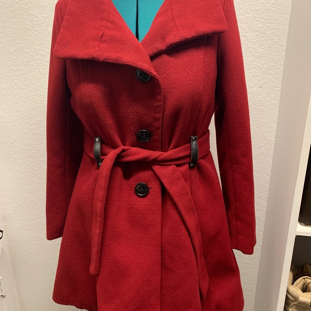 Steve Madden Wine Red Coat